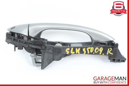 05-11 Mercedes R171 SLK350 Front Right Passenger Exterior Door Handle Silver OEM