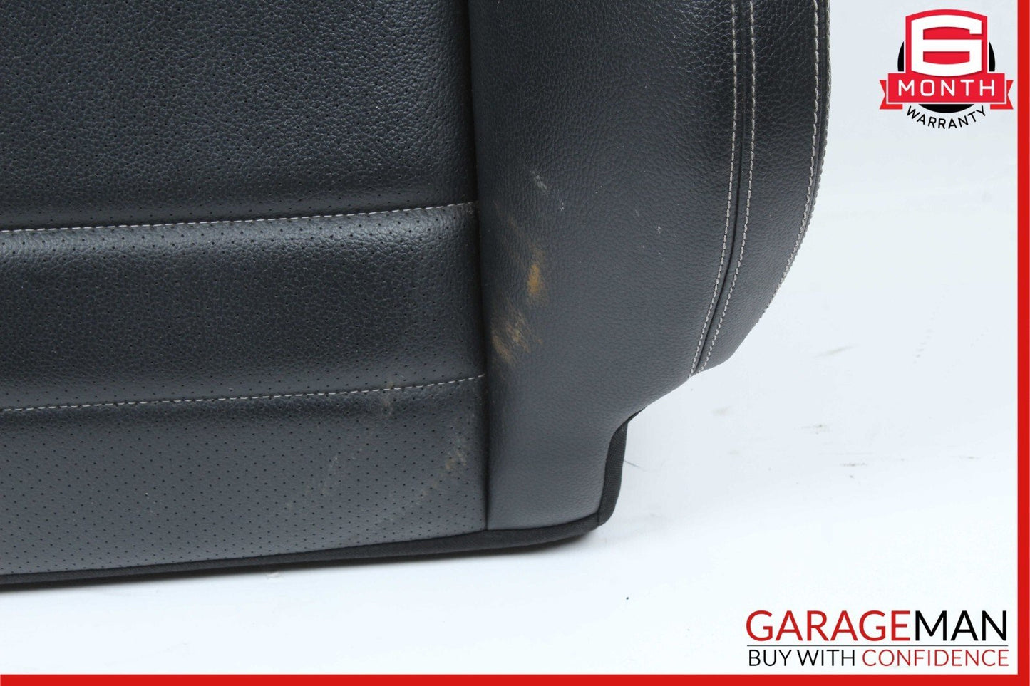 10-17 Mercedes W207 C250 Coupe Front Right Side Top Upper Seat Cushion Black OEM