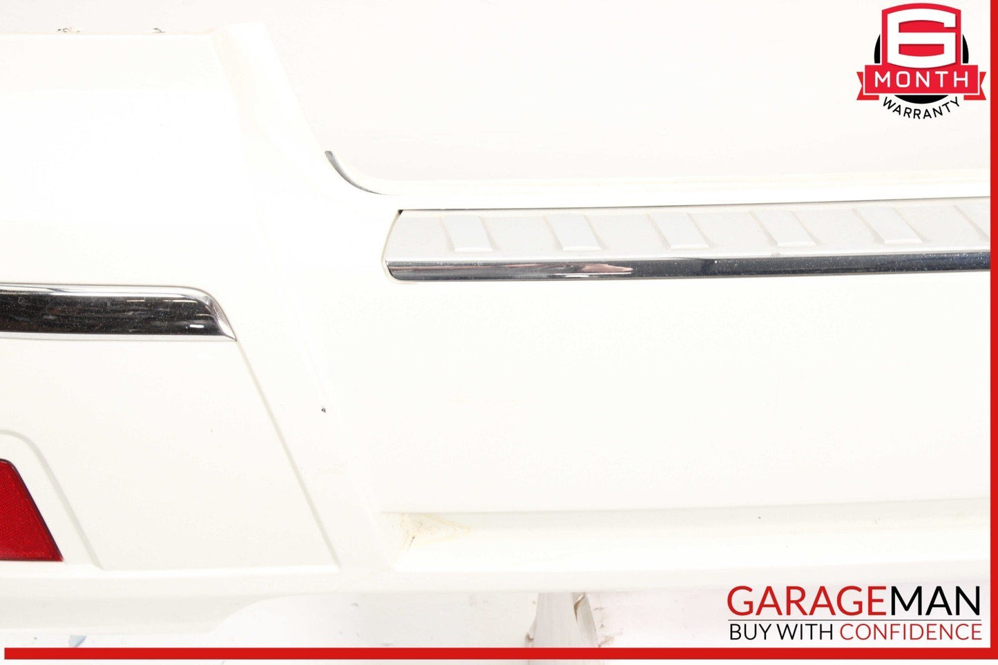 10-12 Mercedes X204 GLK350 Rear Bumper Cover Assembly White OEM