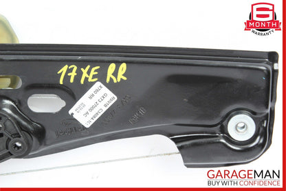 17-19 Jaguar XE 2.0 Rear Right Side Door Window Regulator GX7327000 OEM