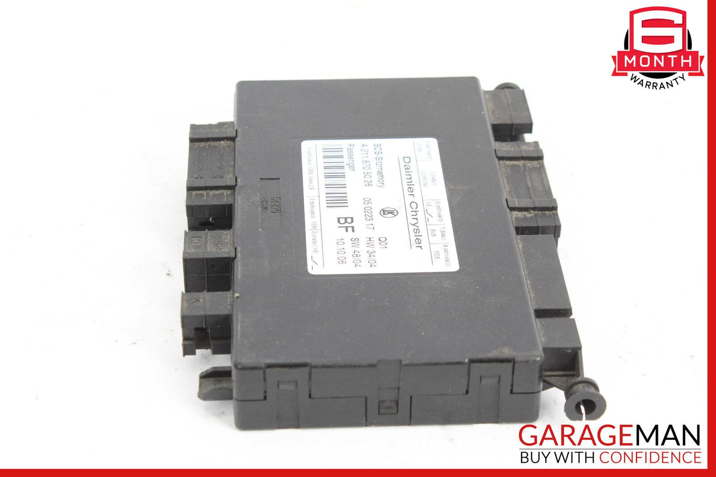 03-13 Mercedes X164 GL450 Front Right Side Under Seat Control Module OEM