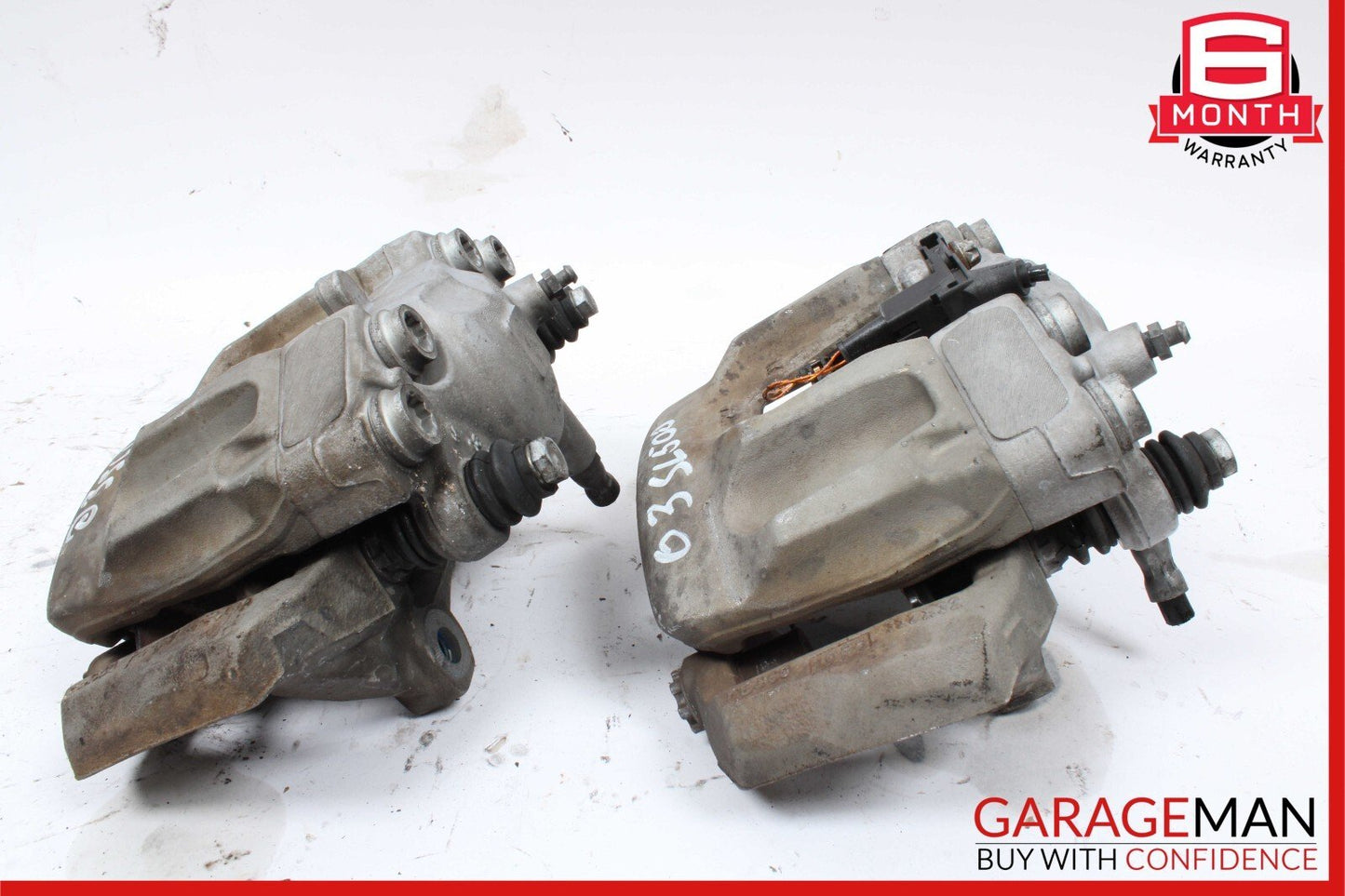 2003 Mercedes R230 SL500 Front Brake Calipers Left and Right Set OEM
