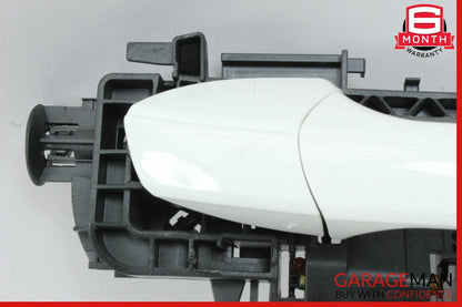 08-11 Mercedes W204 C350 Right Exterior Door Handle Front or Rear White