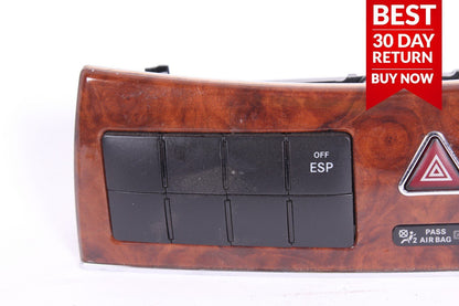 06-09 Mercedes W209 CLK350 Lock Heated Seat ESP Hazard Light Control Switch A81