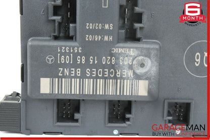 01-07 Mercedes W203 C230 Front Left Driver Side Door Control Module Unit OEM