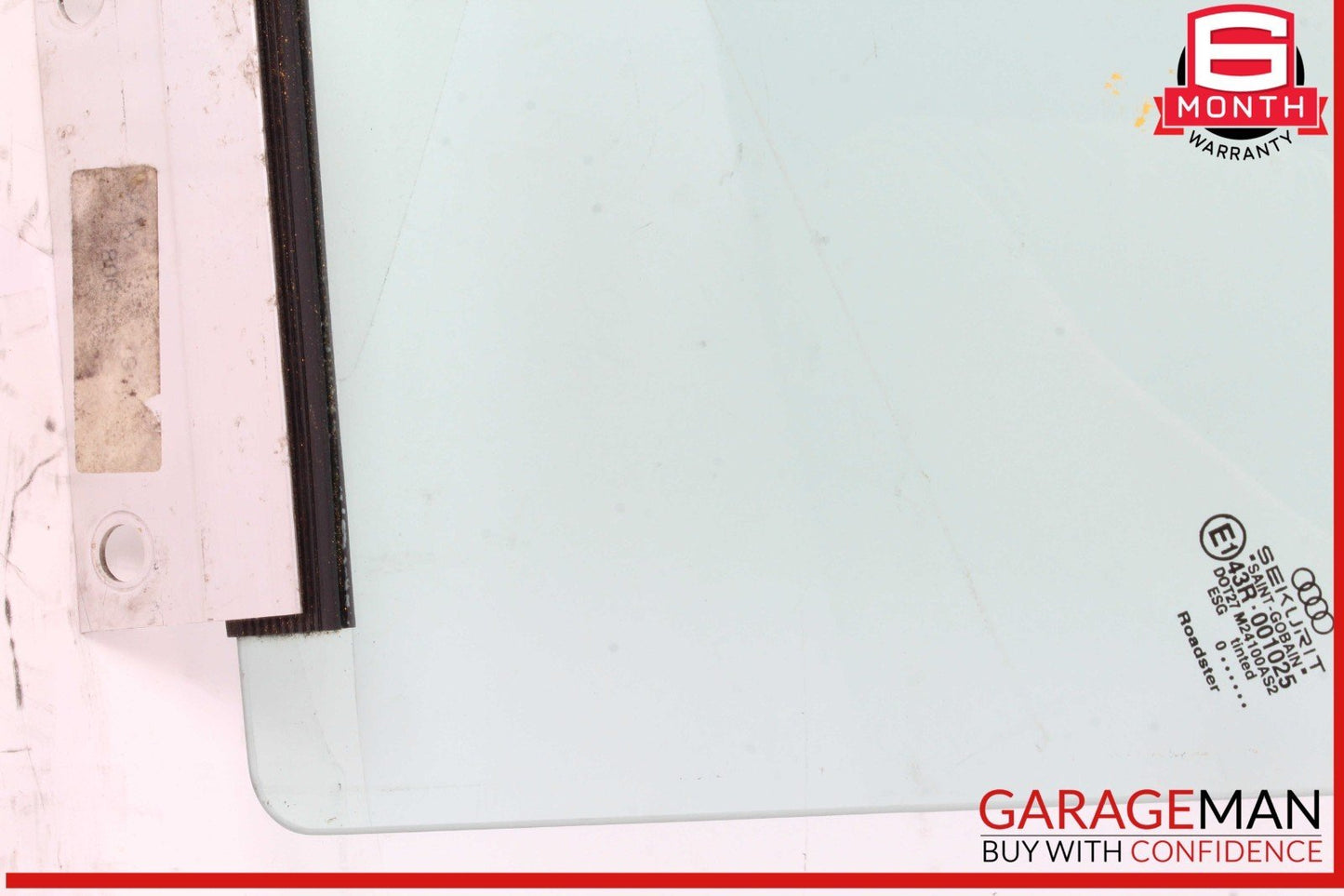00-06 Audi TT Front Left Driver Side Vent Quarter Window Glass 43R001025 OEM