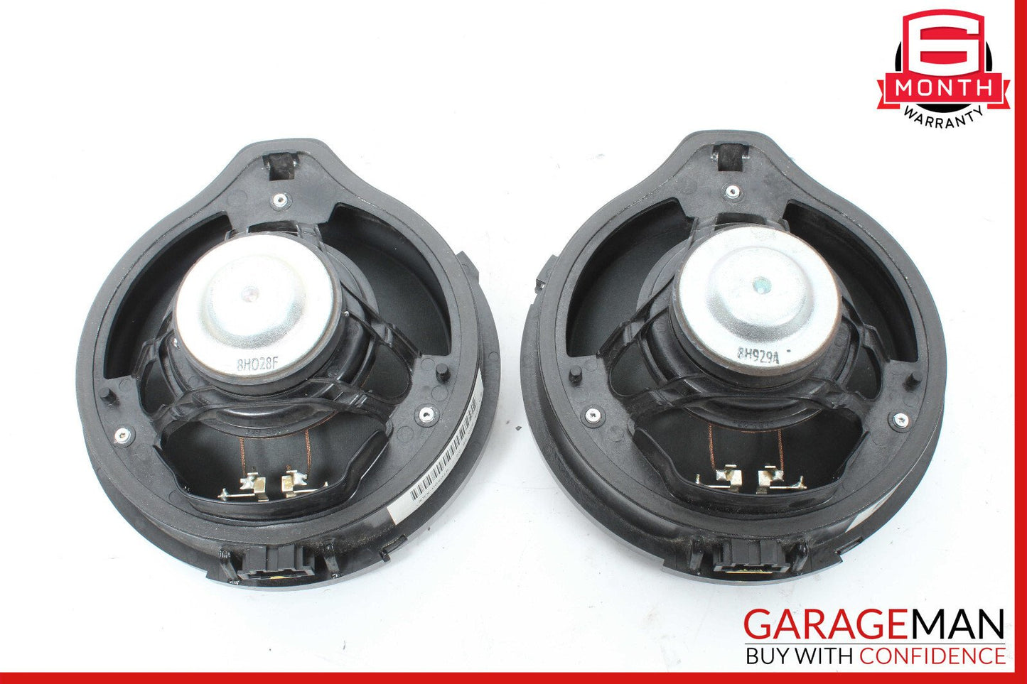 08-15 Mercedes W204 C300 Rear Right & Left Door Sound Speakers Set of 2 OEM