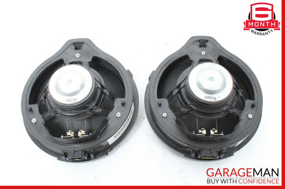08-15 Mercedes W204 C300 Rear Right & Left Door Sound Speakers Set of 2 OEM