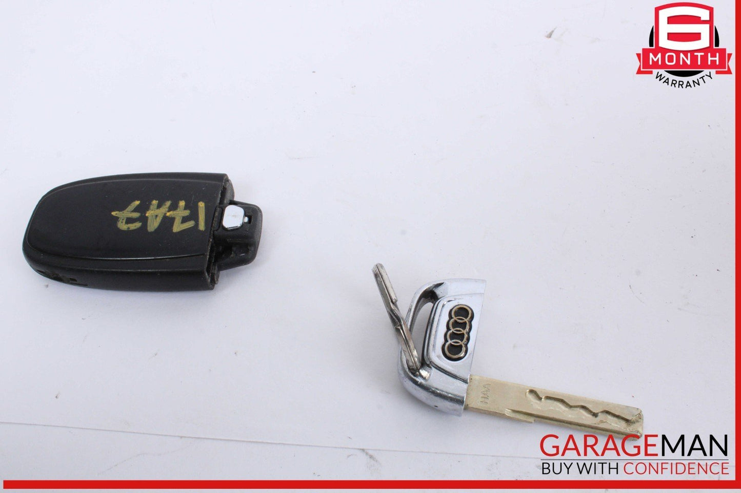 12-18 Audi A7 A6 A8 Q5 Ignition Smart Keyless Entry Key Remote 4H0959754 OEM