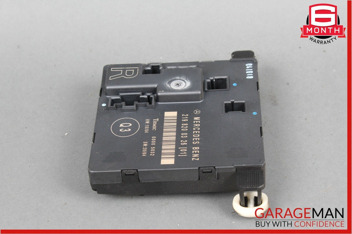 06-11 Mercedes W219 CLS500 CLS550 Rear Right Door Control Module 2198200326 OEM