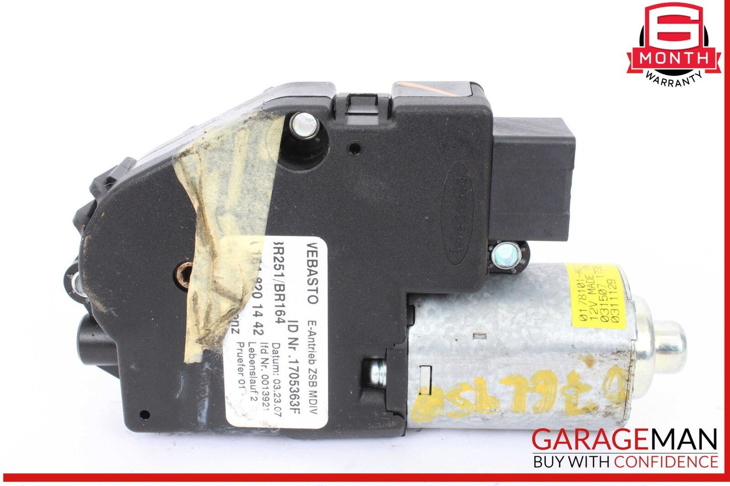 06-13 Mercedes X164 GL450 ML350 Panoramic Sunroof Sun Roof Motor 1648201442 OEM