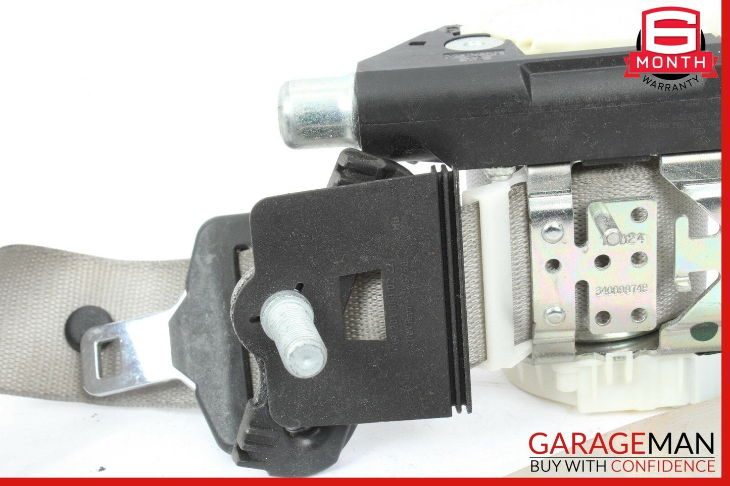 06-12 Mercedes X164 GL450 Front Left Driver Side Seat Belt Retractor Black OEM