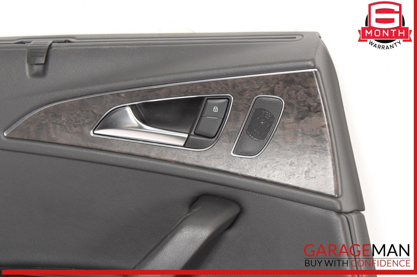 12-18 Audi A6 Rear Left Driver Side Interior Door Trim Panel Cover Assembly OEM
