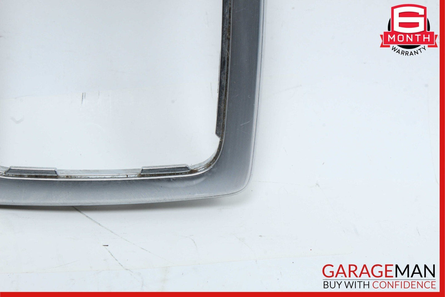 08-14 Mercedes E350 GLK350 C250 Center Console Shift Shifter Bezel Trim Silver