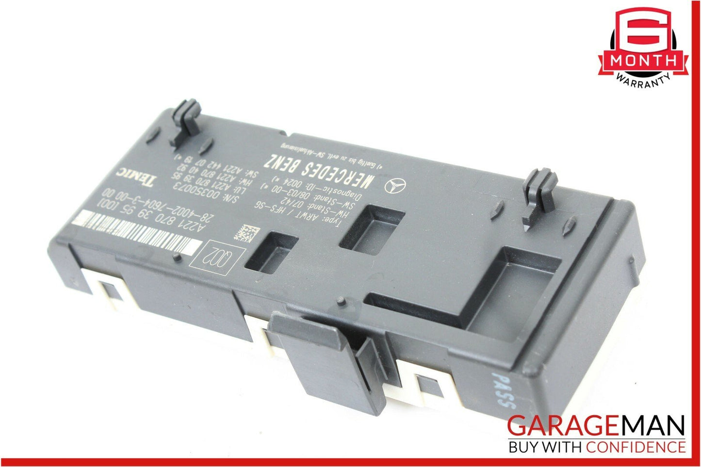 07-13 Mercedes W221 S550 CL63 AMG Trunk Open Close Release Remote Control Module