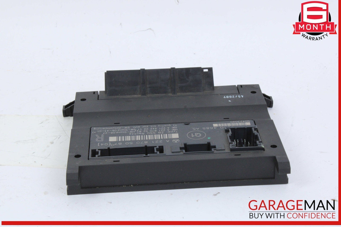 Seat Airscarf Control Module Unit
