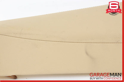 07-09 Mercedes W211 E350 E500 Rear Left Side Seat Bolster Cushion Cover Brown