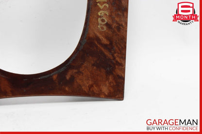 03-06 Mercedes W220 S600 S500 S55 AMG Center Console Shifter Bezel Trim Wood OEM