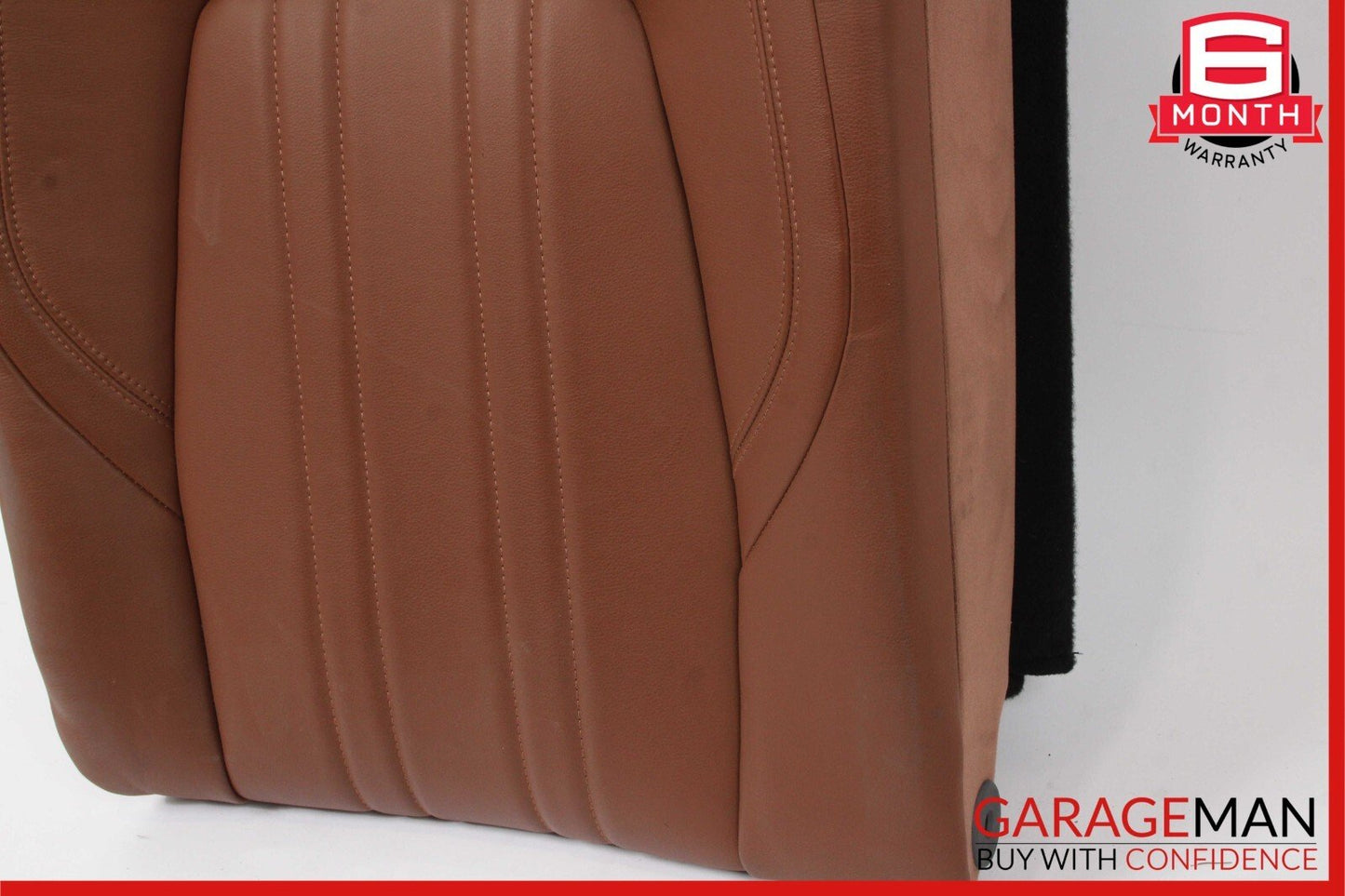 14-17 Maserati Ghibli M157 Rear Right Side Top Upper Seat Cushion Cover Brown