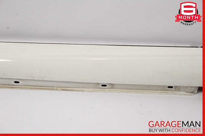 03-09 Mercedes W209 CLK500 Left Rocker Molding Side Skirt Panel Cover White