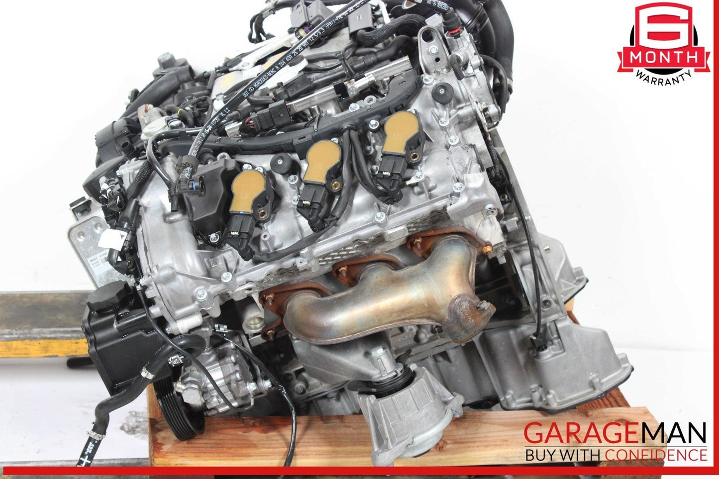 08-11 Mercedes W204 C300 3.0L V6 RWD Engine Motor Block Assembly 154k