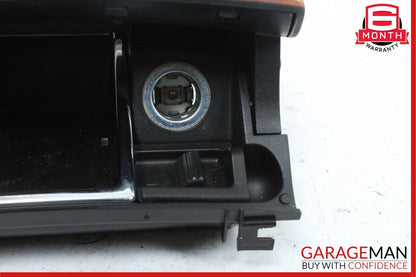 03-11 Mercedes W211 E350 E63 AMG Center Ashtray Ash Tray Storage Wood OEM