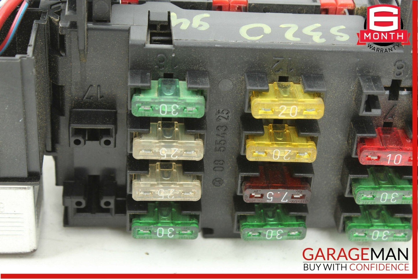 92-95 Mercedes W140 500SEL S320 Rear Trunk Fuse Relay Box Control Module OEM