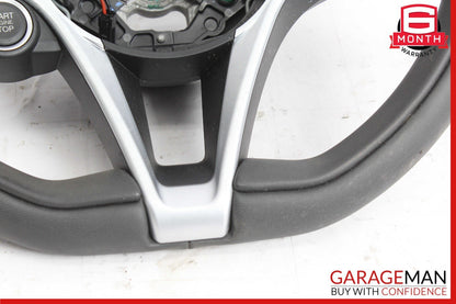 17-22 Alfa Romeo Giulia Steering Wheel w/ Switch Buttons 01561396750 OEM
