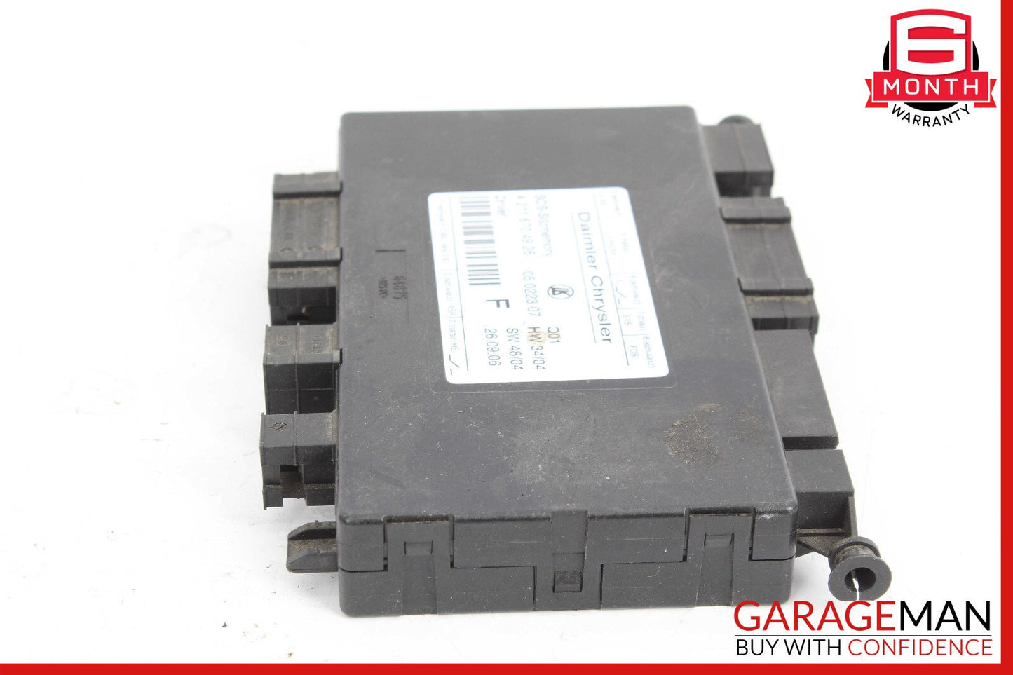 03-11 Mercedes R171 SLK280 E350 Front Left Side Under Seat Control Module Unit