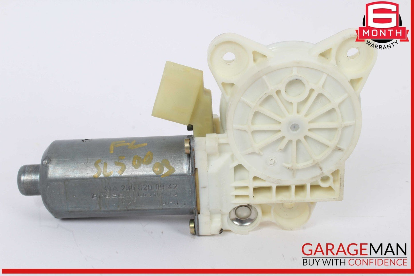 03-12 Mercedes R230 SL500 CL600 Front Left Side Door Window Regulator Motor OEM