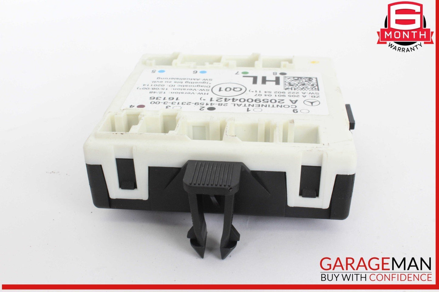 16-19 Mercedes W205 C300 C350e Rear Left Driver Side Door Control Module Unit