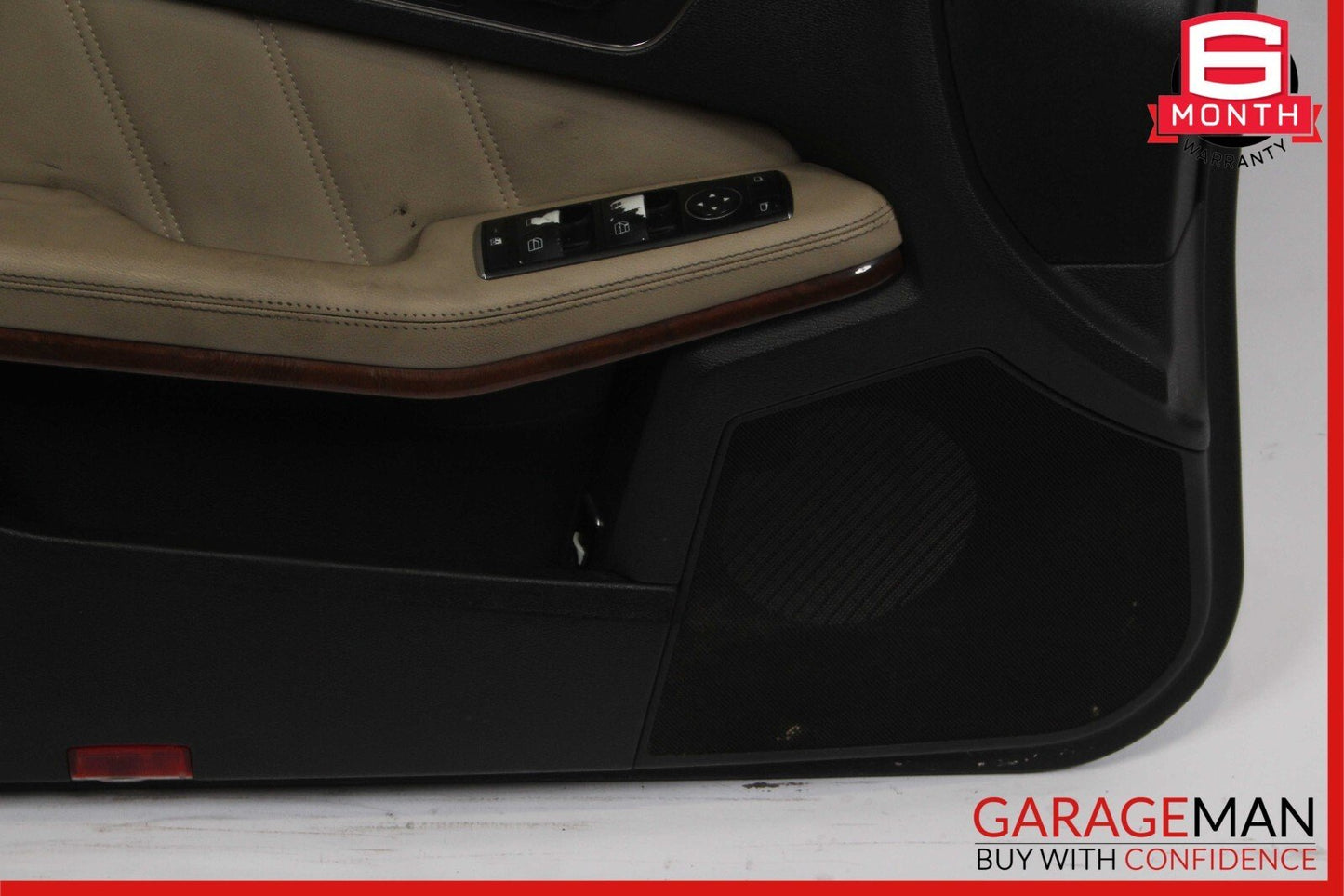 10-13 Mercedes W212 E550 E350 Front Left Interior Door Trim Panel Assembly Beige