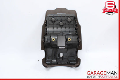 11-18 Porsche Cayenne 958 S Steering Column Lower Trim Cover Panel Brown OEM