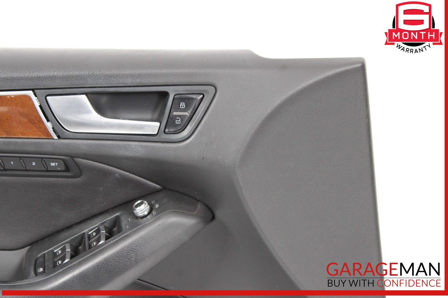 13-17 Audi Q5 Front Left Driver Side Interior Door Panel Cover OEM