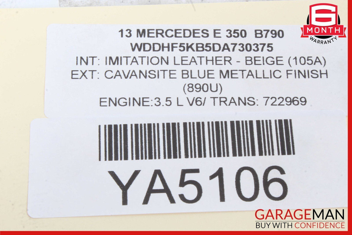 10-15 Mercedes W212 E350 C300 Keyless Go Entry Control Module 1729007900 OEM
