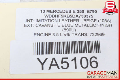 10-15 Mercedes W212 E350 C300 Keyless Go Entry Control Module 1729007900 OEM