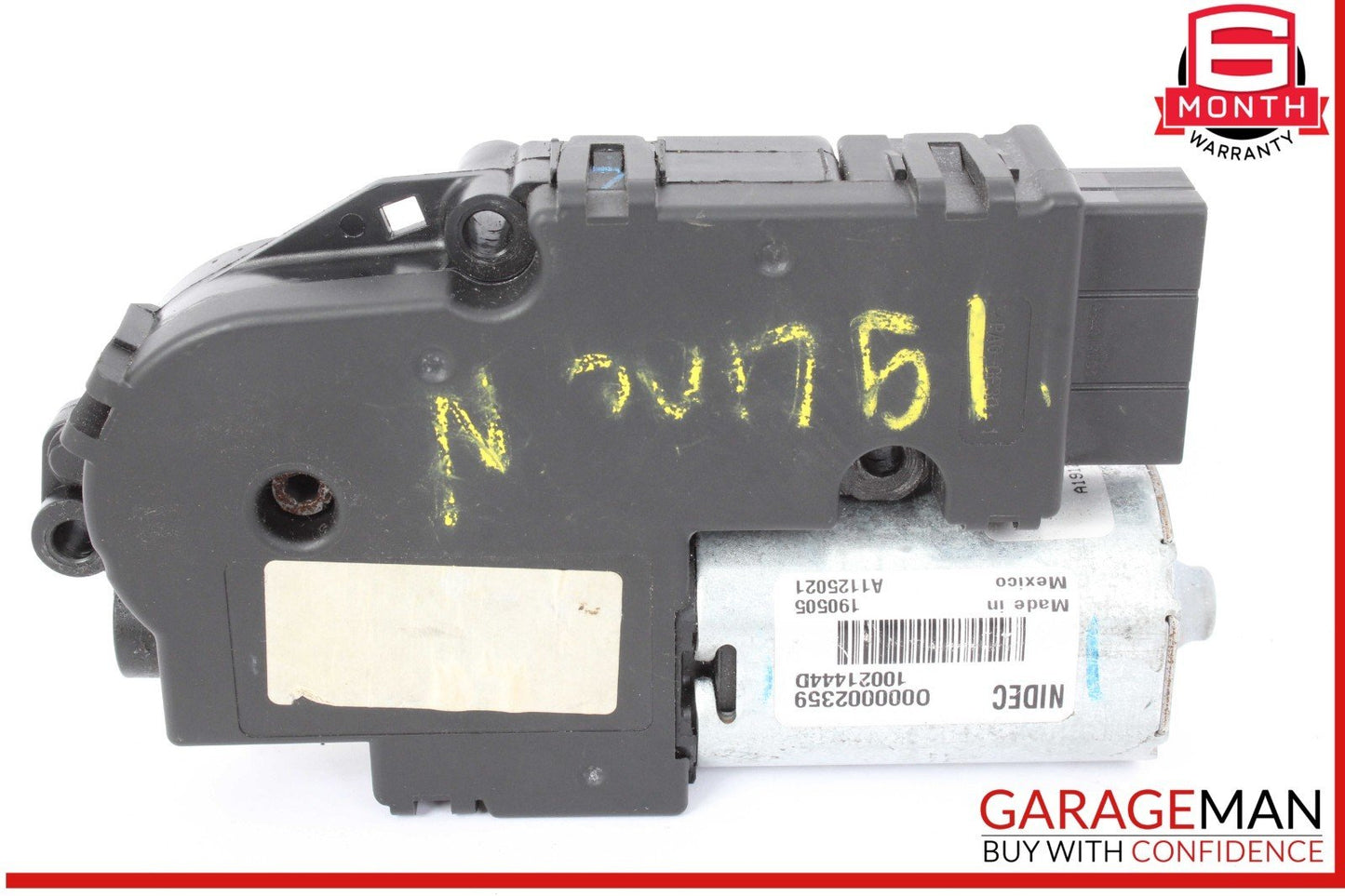 19-23 Lincolng Nautilus Sunroof Sun Roof Moon Roof Moonroof Motor 10021444D OEM