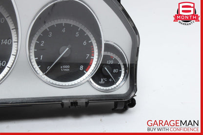 10-13 Mercedes W212 E350 E550 Speedometer Instrument Cluster Gauge Odometer