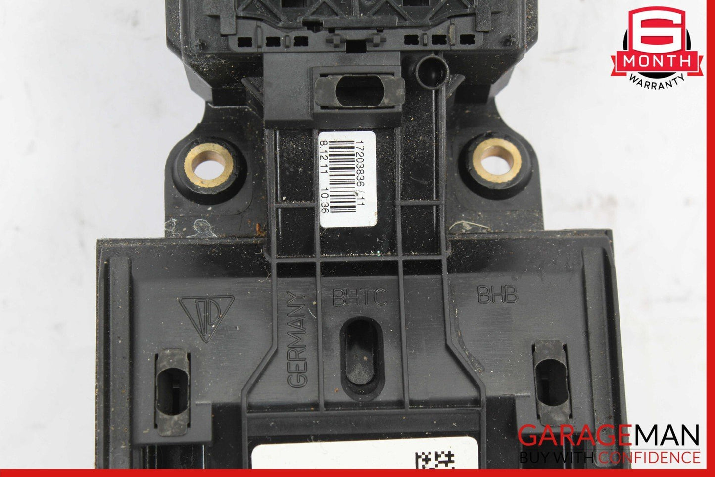 10-16 Porsche Panamera 970 Center Console Rear Lock Seat Heat Switch Control