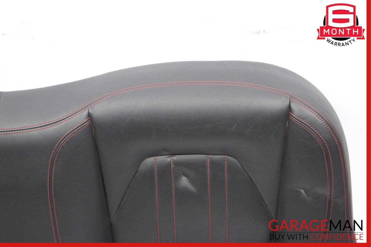 14-17 Maserati Ghibli Rear Bench Lower Bottom Seat Cushion Cover Black OEM