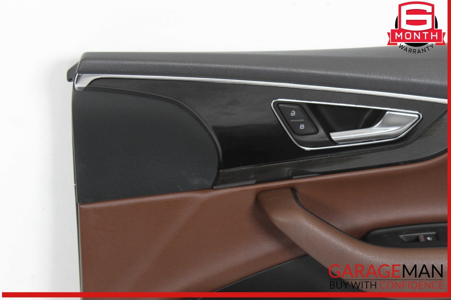 17-19 Audi Q7 Front Right Passenger Side Interior Door Panel Trim OEM