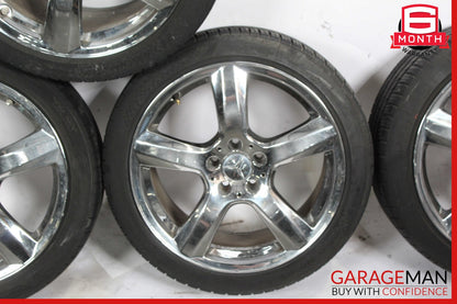 12-18 Mercedes W218 CLS550 8.5 x R18 18" Complete Wheel Tire Rim Set of 4 Pc OEM