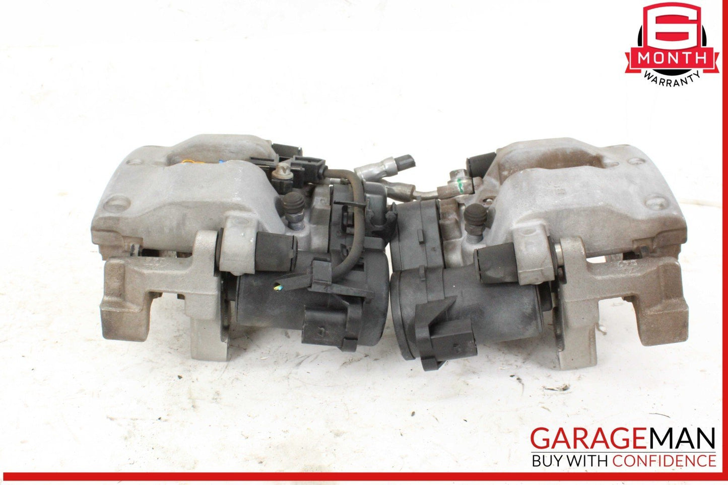 15-21 Mercedes W205 C300 C350e Rear Left & Right Side Brake Caliper Set of 2 OEM