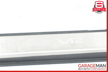 00-06 Mercedes W215 CL600 Front Right Side Door Sill Scuff Plate Cover Panel OEM