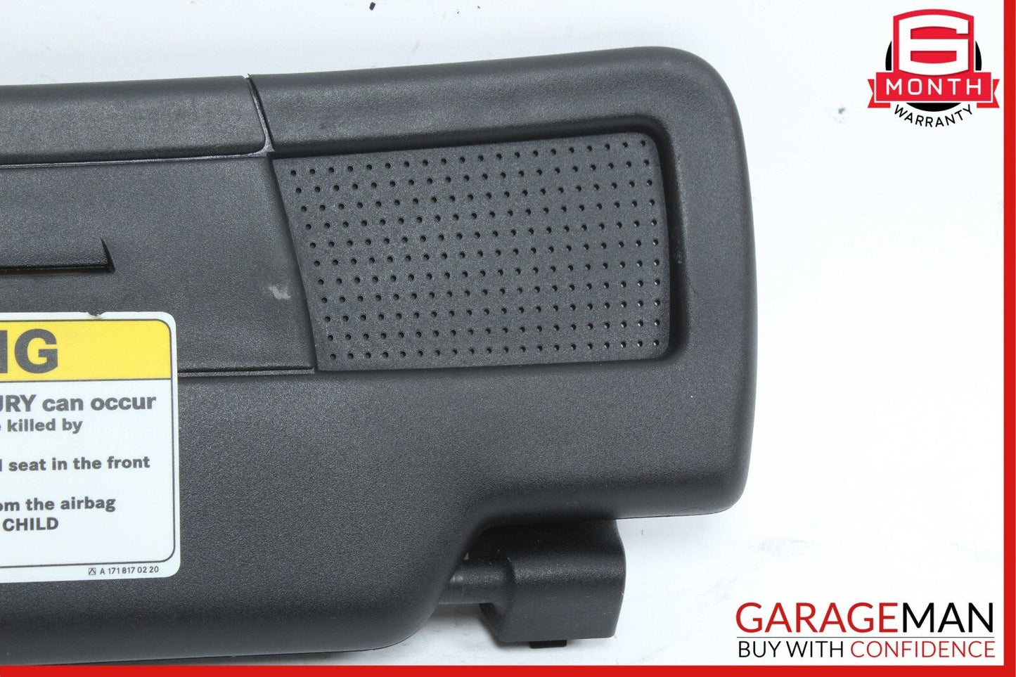 05-11 Mercedes R171 SLK280 SLK350 Front Left Side Sun Visor Sunvisor Shade Black