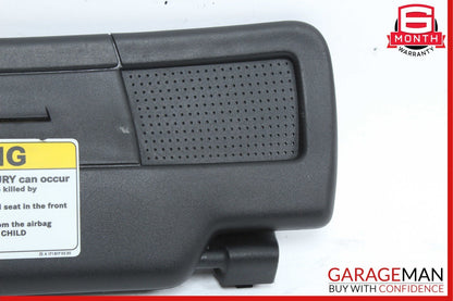 05-11 Mercedes R171 SLK280 SLK350 Front Left Side Sun Visor Sunvisor Shade Black
