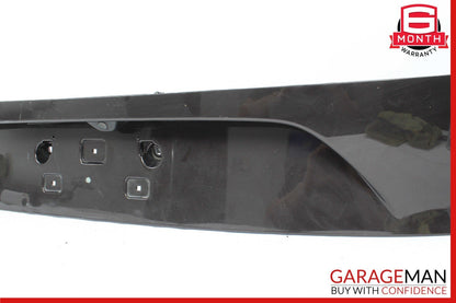17-22 Alfa Romeo Giulia Rear Tailgate License Plate Molding Trim Cover OEM