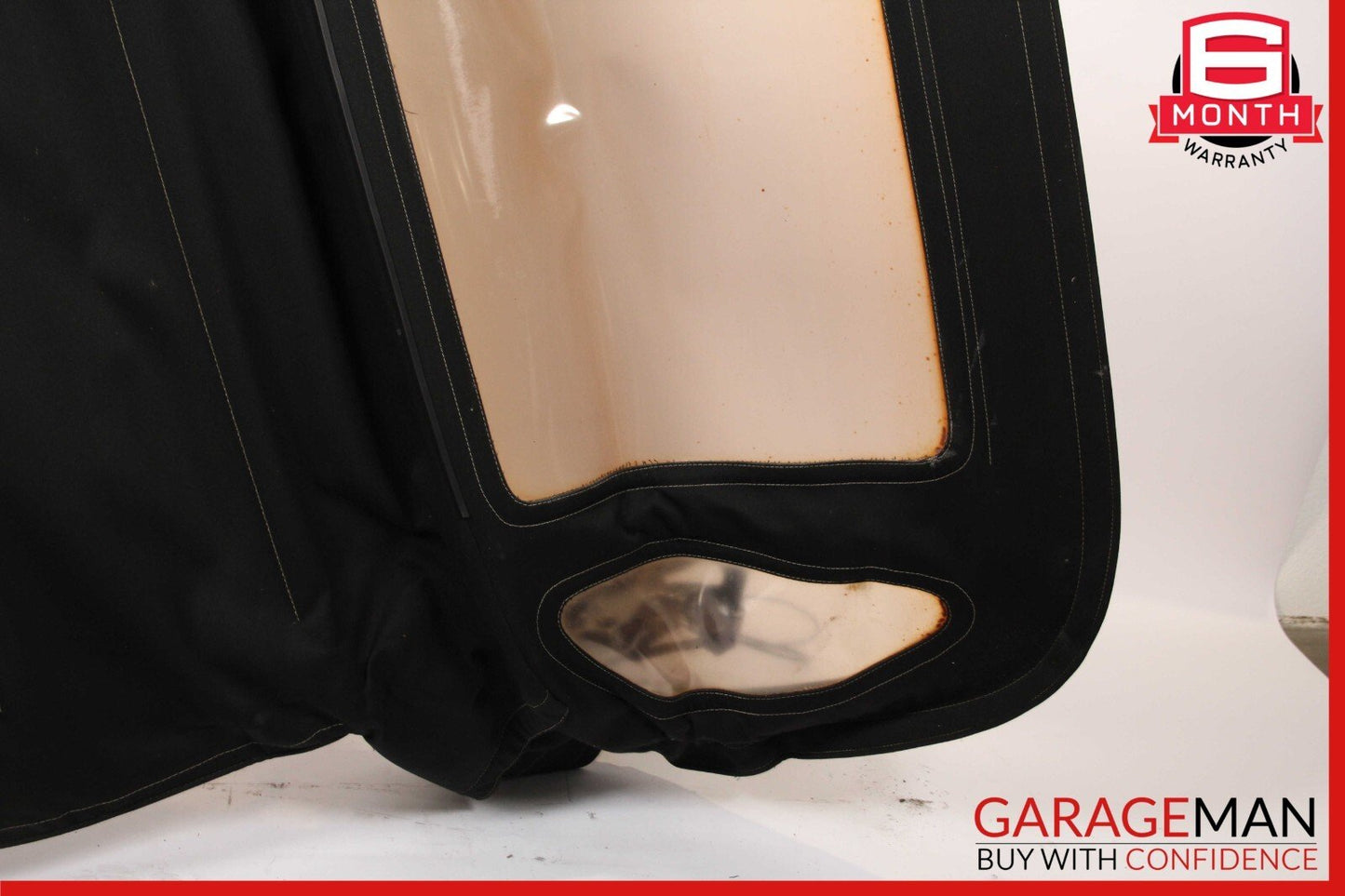 90-95 Mercedes R129 SL500 SL320 600SL Convertible Soft Top Roof Black OEM