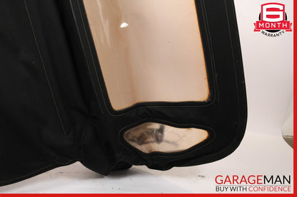 90-95 Mercedes R129 SL500 SL320 600SL Convertible Soft Top Roof Black OEM