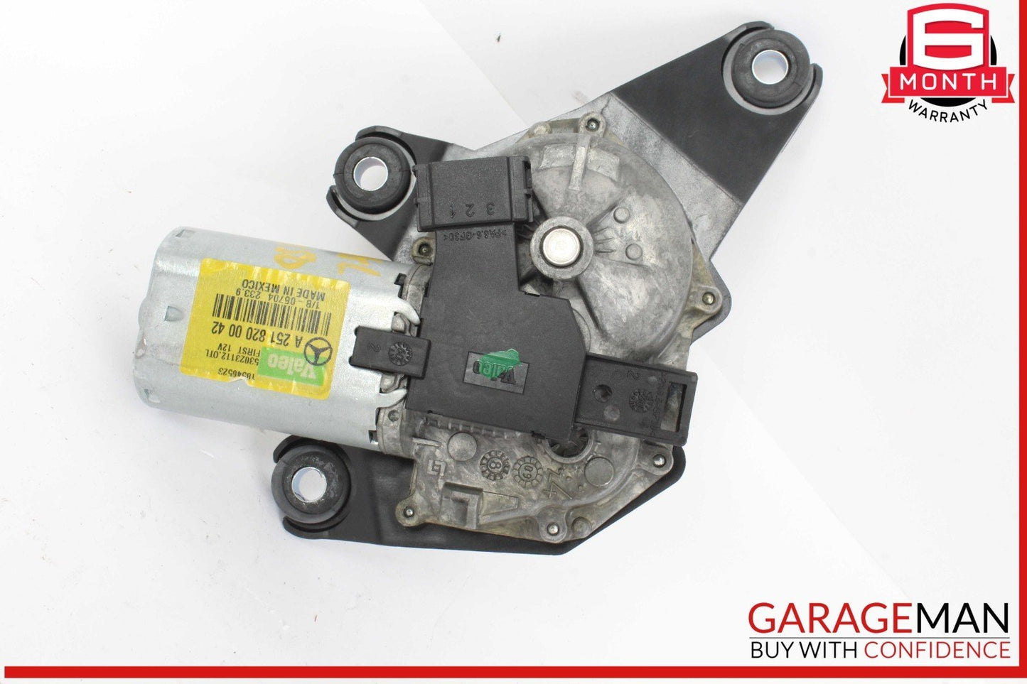 06-19 Mercedes X164 GL450 Rear Glass Windshield Wiper Motor 2518200042 OEM